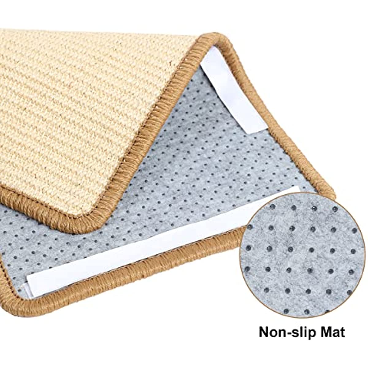 Esteras naturales para rascar gatos de sisal,