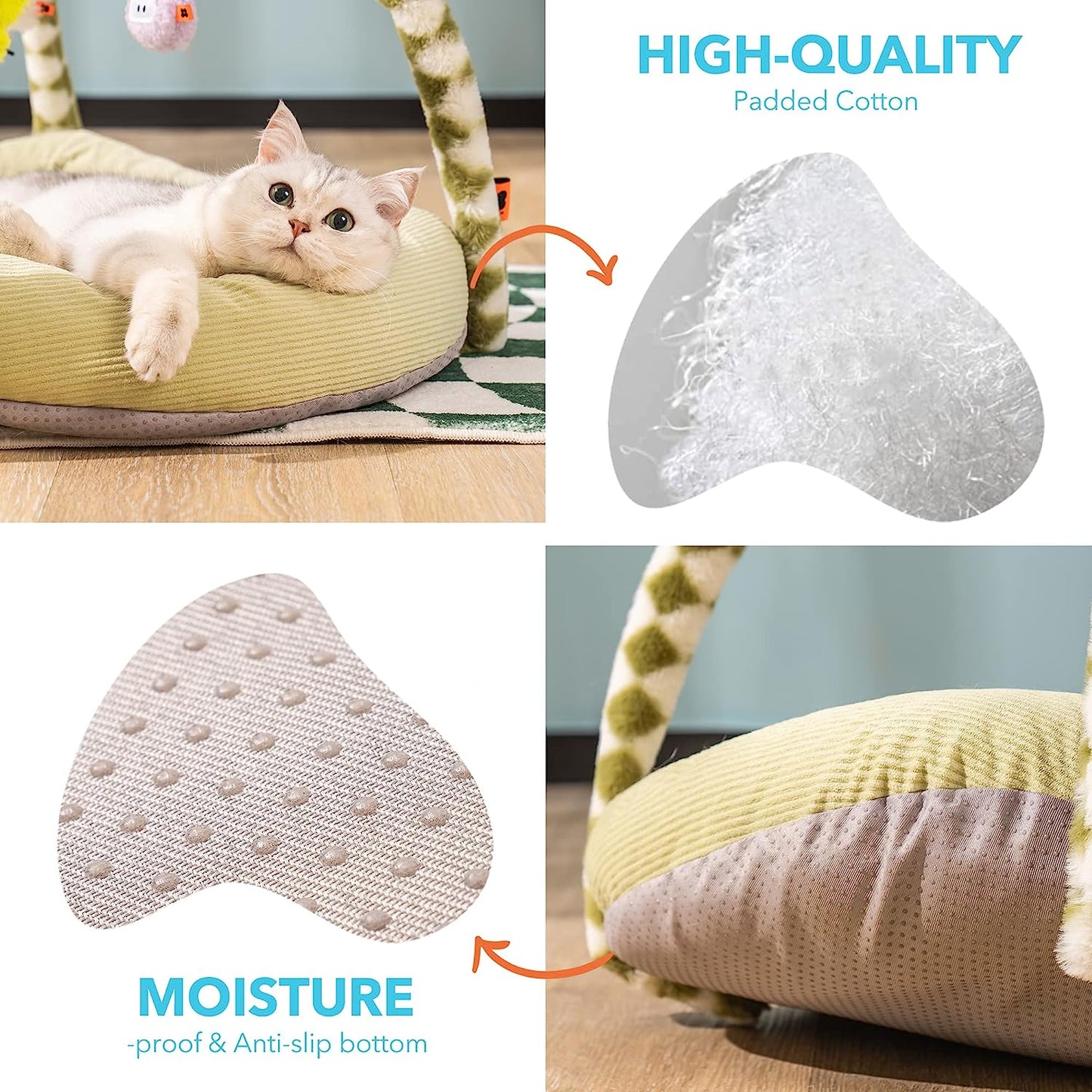 Soft Breathable Cat Beds For All Seasons