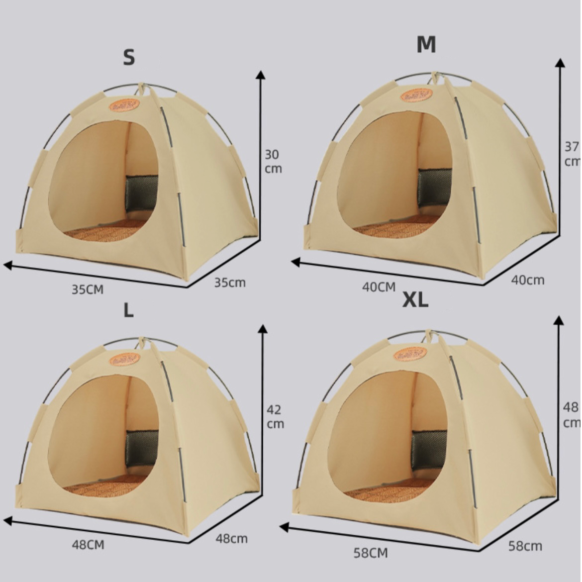 Cat Bed Pet Tent