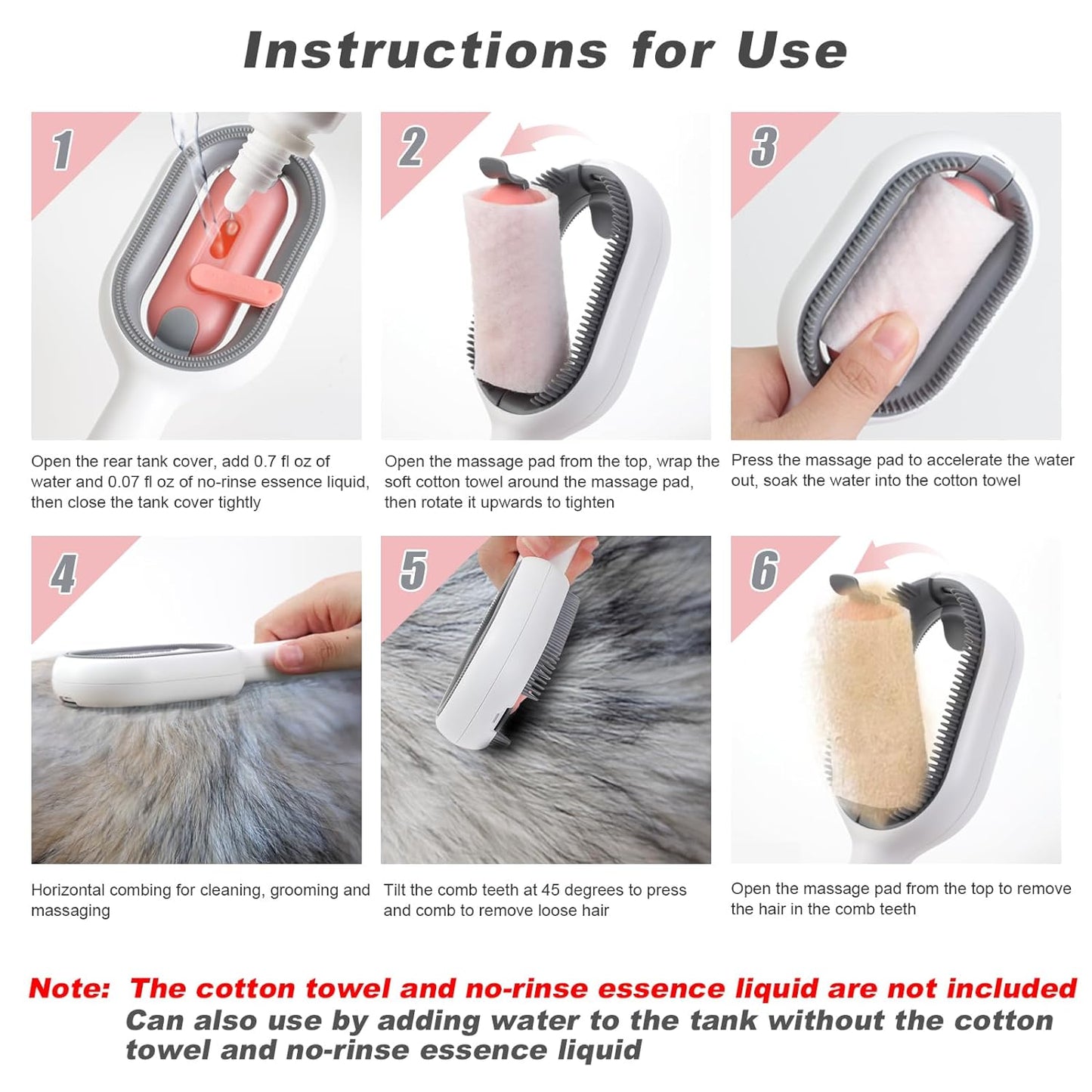 Pet Hair Remover with wipes