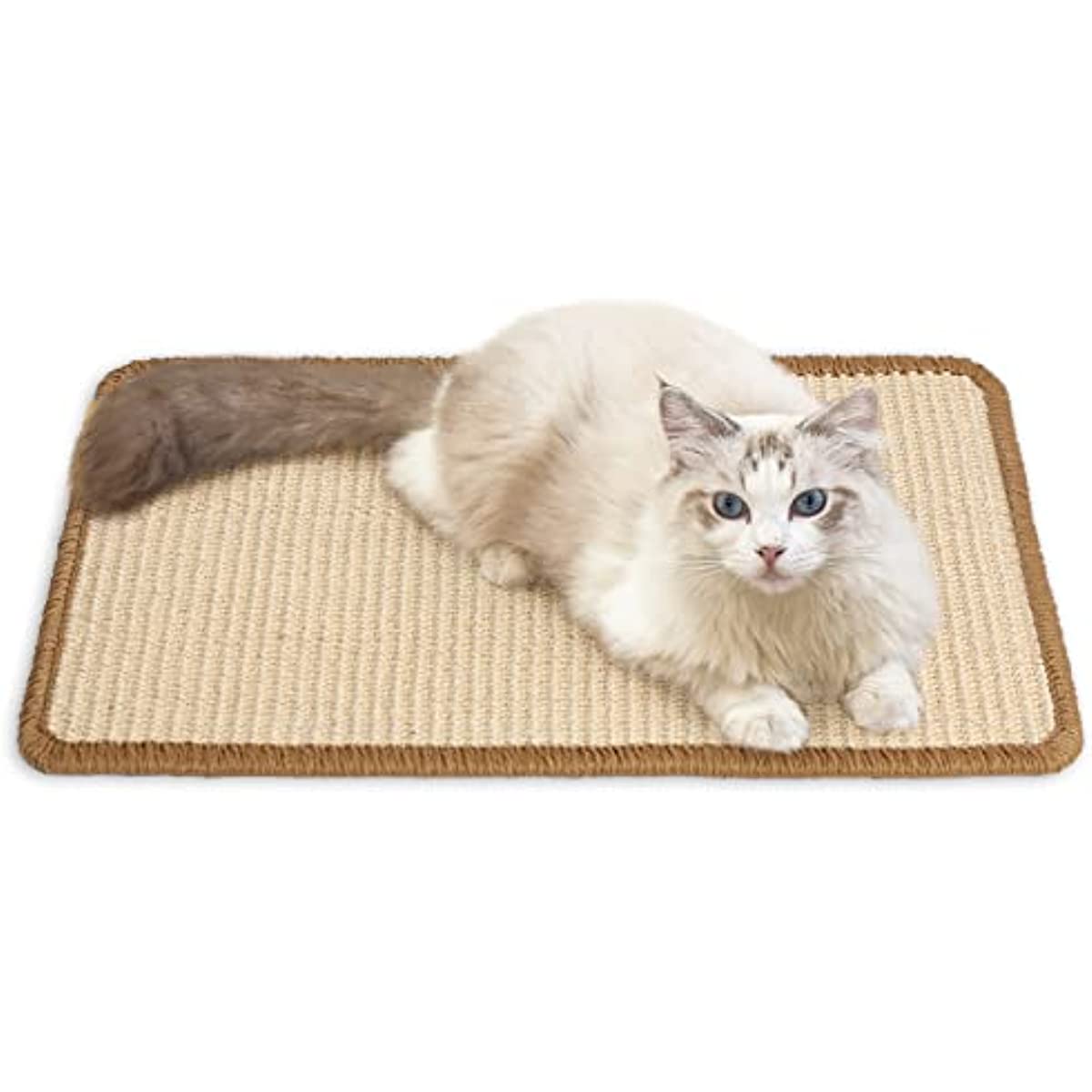 Esteras naturales para rascar gatos de sisal,