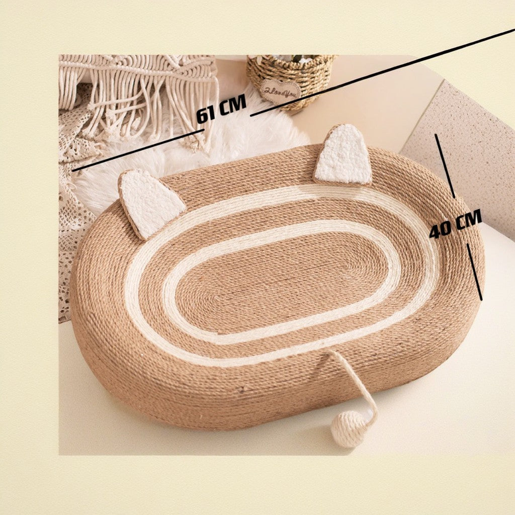 Cat Sisal Scratcher Bed