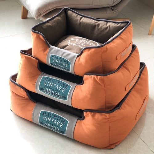 Washable Canvas Cat & Dog Nest